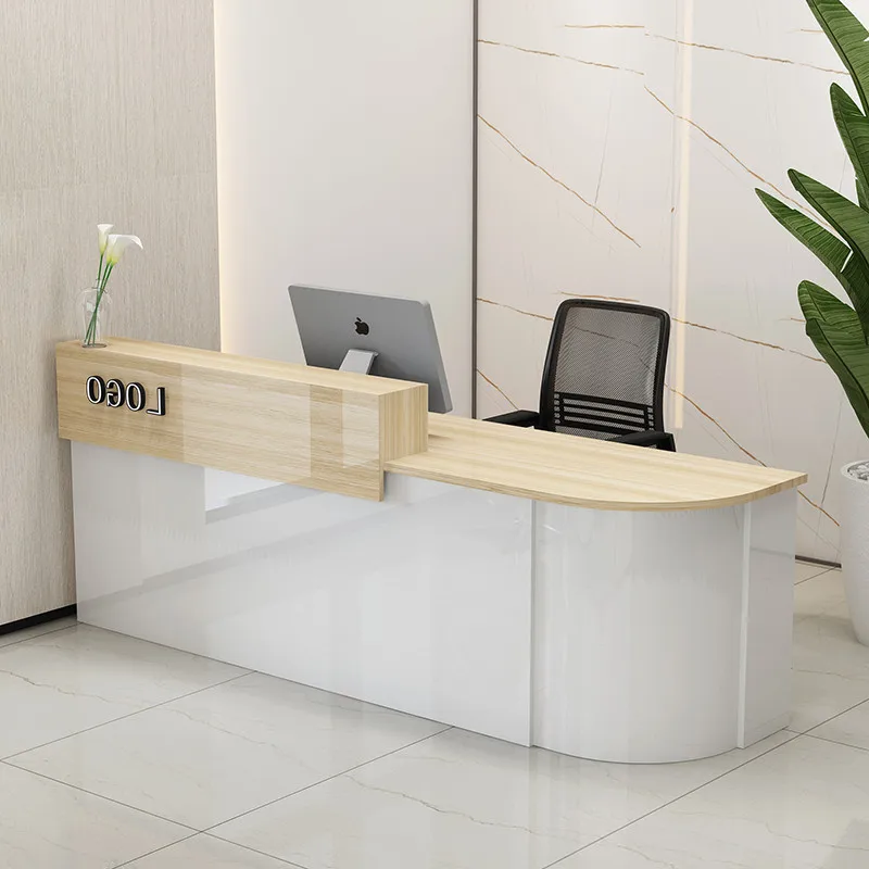 Storage Luxury Reception Desks Hair Salon Italian Reception Desk Counter Beauty Aesthetic Modern Office Luxury Office Furniture