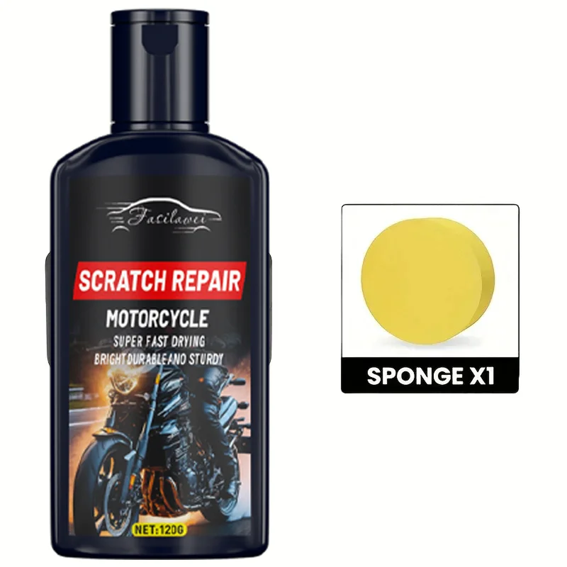 Car Wheel Rim Scratch Refurbishment Paste, Tire Rim Scratch Paint Repair Paste - Black And White Silver Aluminum Alloy Rim image 6