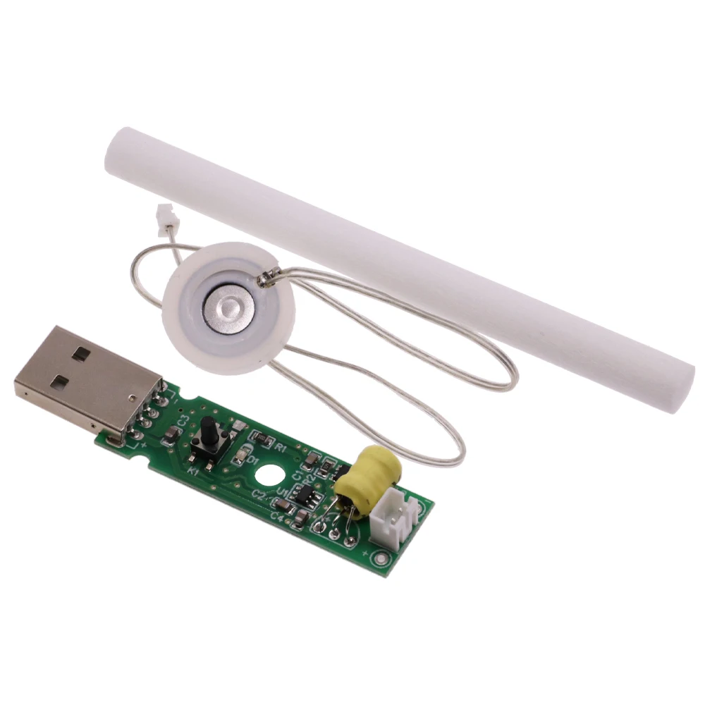 TYPE-C USB Mini Humidifier DIY Kits DC 5V Mist Maker And Driver Circuit Board Fogger Atomization Film Atomizer Sheet Oscillating