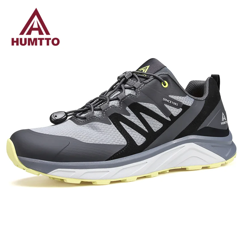 HUMTTO Running Shoes for Men 2022 Fashion Black Casual Mens Sneakers Breathable Sports Male Light Luxury Designer Man Trainers