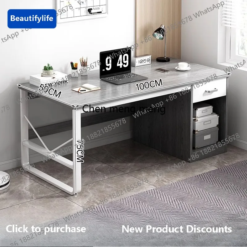 

A56 Funny Bedroom Office Desk Storage Aesthetic Conference Reception Office Desk Computer Simple Schreibentisch Home Accessories