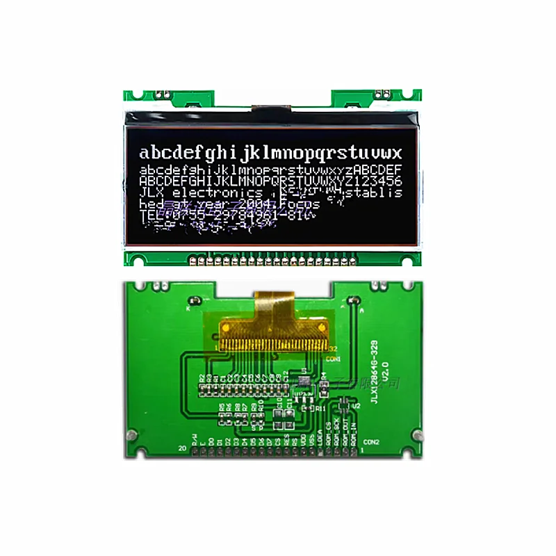 19264G-329-PN 192X64 dot matrix LCD screen 3.3V/5V serial/parallel port LCD module without word library