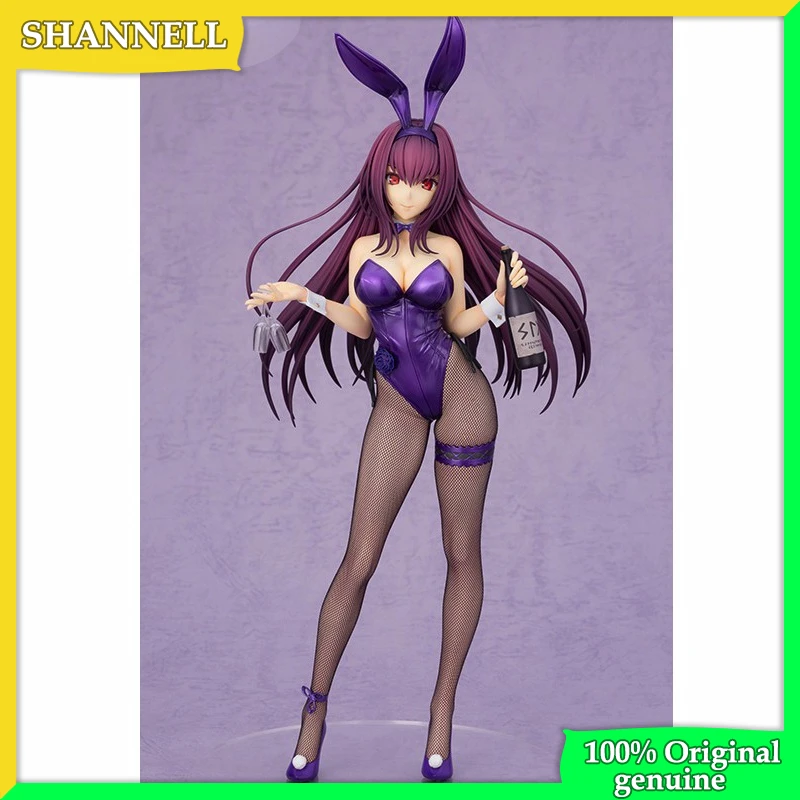 Fate/Grand Order Lancer 1/7 Scáthach-Skadi Bunny Girl 29cm Original genuine PVC Action Figure Anime Figure Model