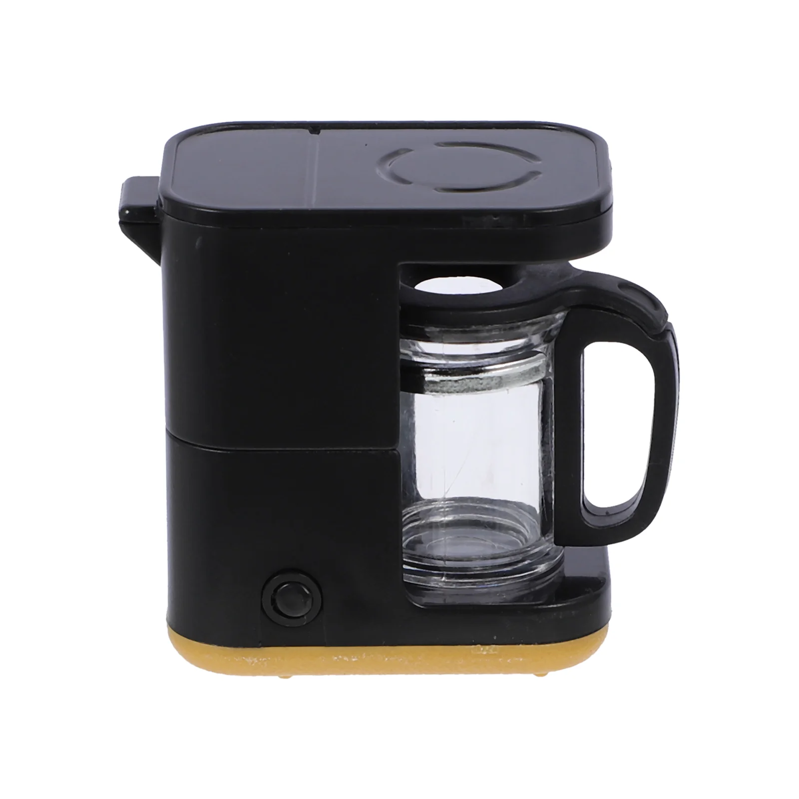 Mini Coffee Machine Model Toy Small Maker Adornment Plastic Kitchen Appliance Miniature