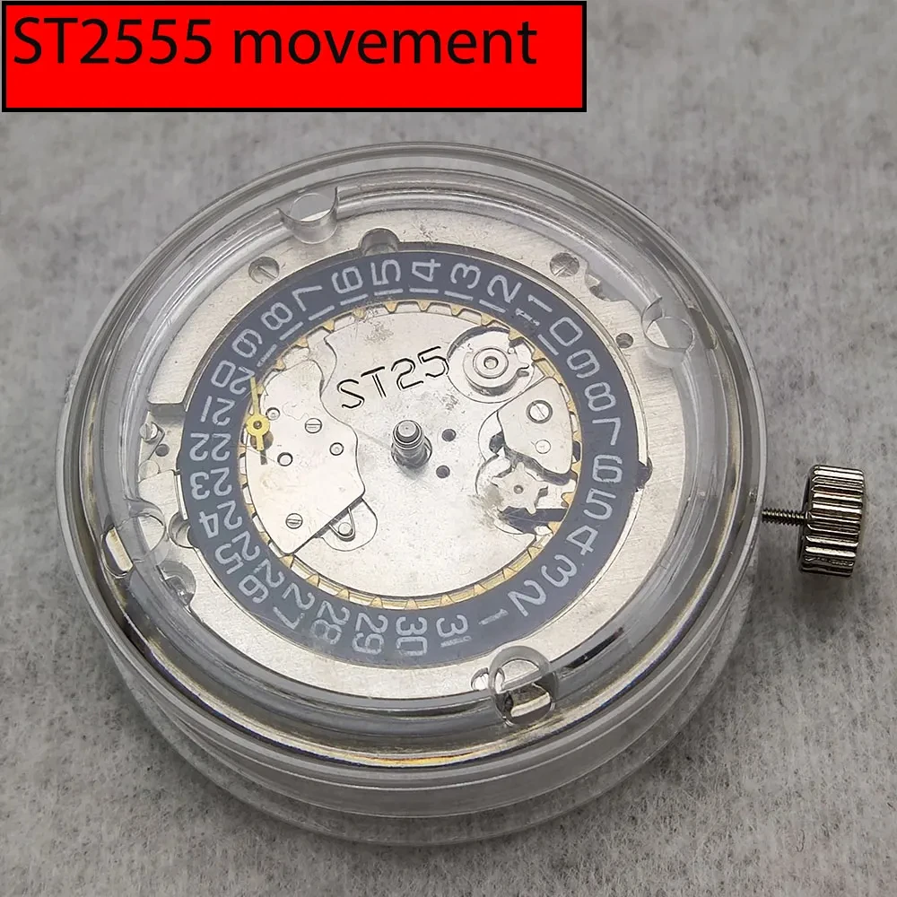 Möwe st2555 Uhrwerk automatisches mechanisches Uhrwerk 2555 Uhrwerk zweieinhalb neun Sekunden Uhr Zubehör Teile Uhr