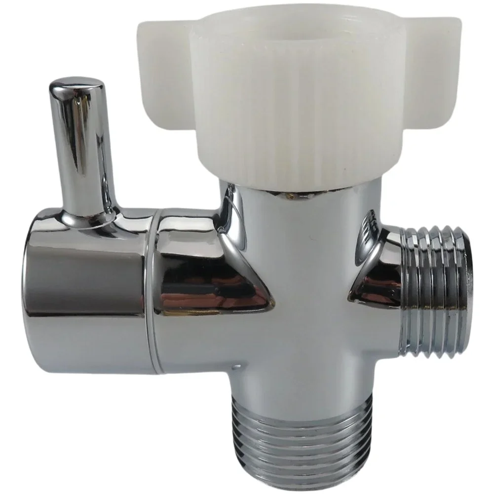 Handheld Spray Adapter Toilet T Valve Thread Compatibility Water Flow Shut-off Toilet-specific Design 7 8 X 7 8 X 1 2