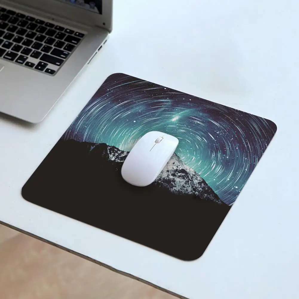 Desk Pad Wear-resistant Smooth Surface Comfortable Starry Sky Mouse Mat Table Decor   Mouse Pad  for Office