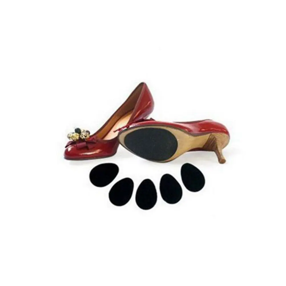 

10 Pairs Anti-slip Pads for Soles Shoe Insole Shoes Cowhells High Heel Insoles Large