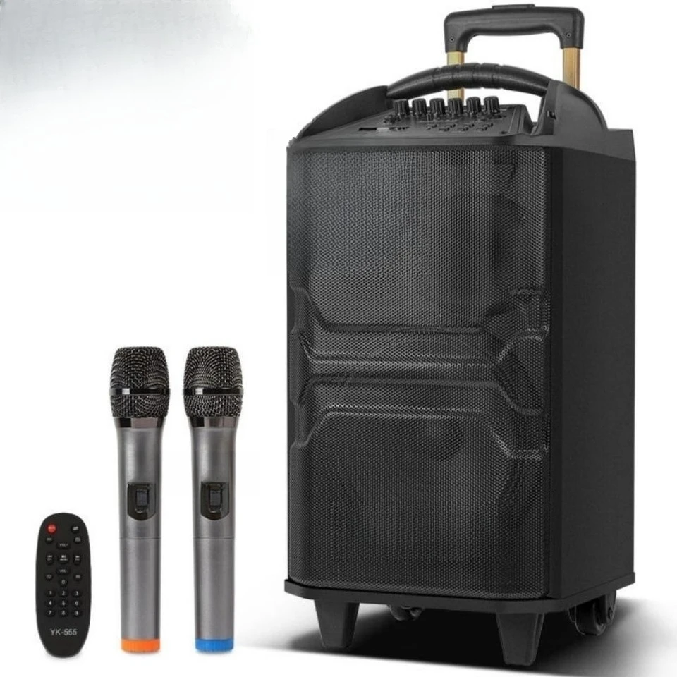

Outdoor high-power 8-inch tie rod stereo, portable Karaoke square dance Bluetooth speaker, high volume