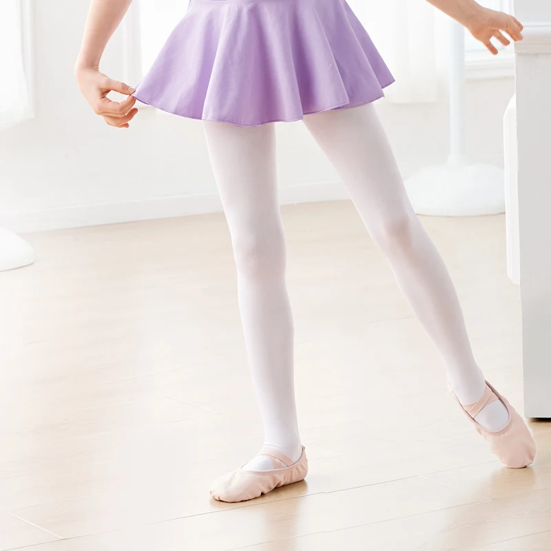 Girls Ballet Tights Nonslip Dance Stockings Seamless Ballet Dance Pantyhose Toddler Kids Anti Slip Ballet Pantyhoses