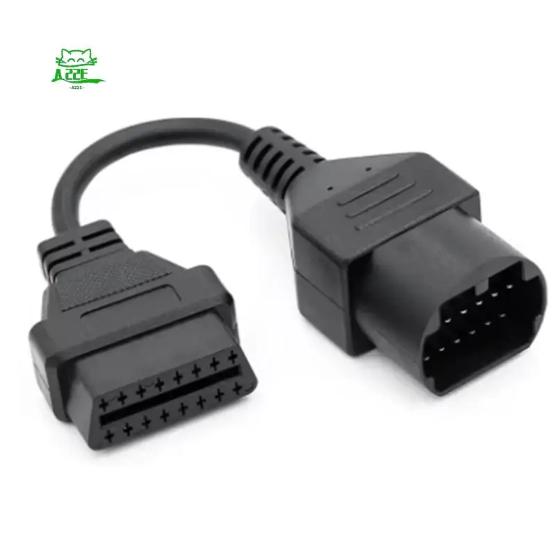 A22E-OBD2 Extension Cable OBD To OBD2 16Pin Connector For Mazda 17 Pin For IDS VCM2 J2534 OBD2 Car Diagnostic Auto Tool