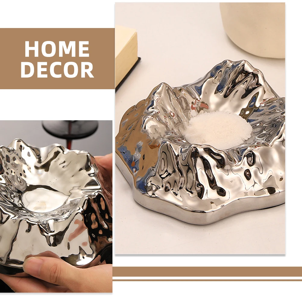 

3D Ashtray Ornament Desktop Smoking Holder For Home Office Bar Restaurant Cigarette Butt Container Resin Stand