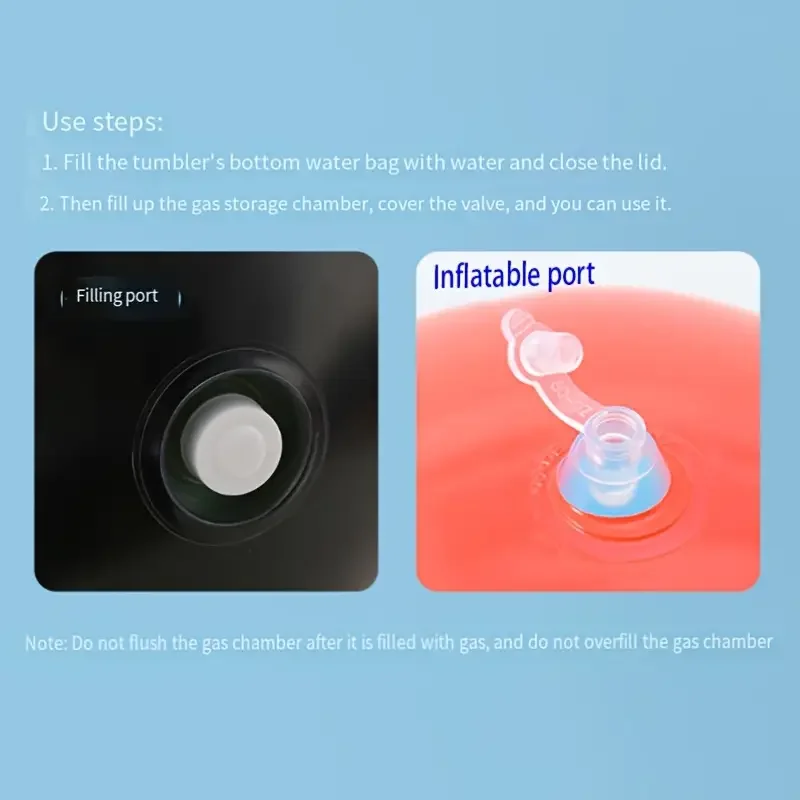 PVC 두꺼워진 어린이 복싱 기둥, 청소년을 위한 팽창식. 떨어지지 않는 피트니스 샌드백. 모래와 물을 추가하세요