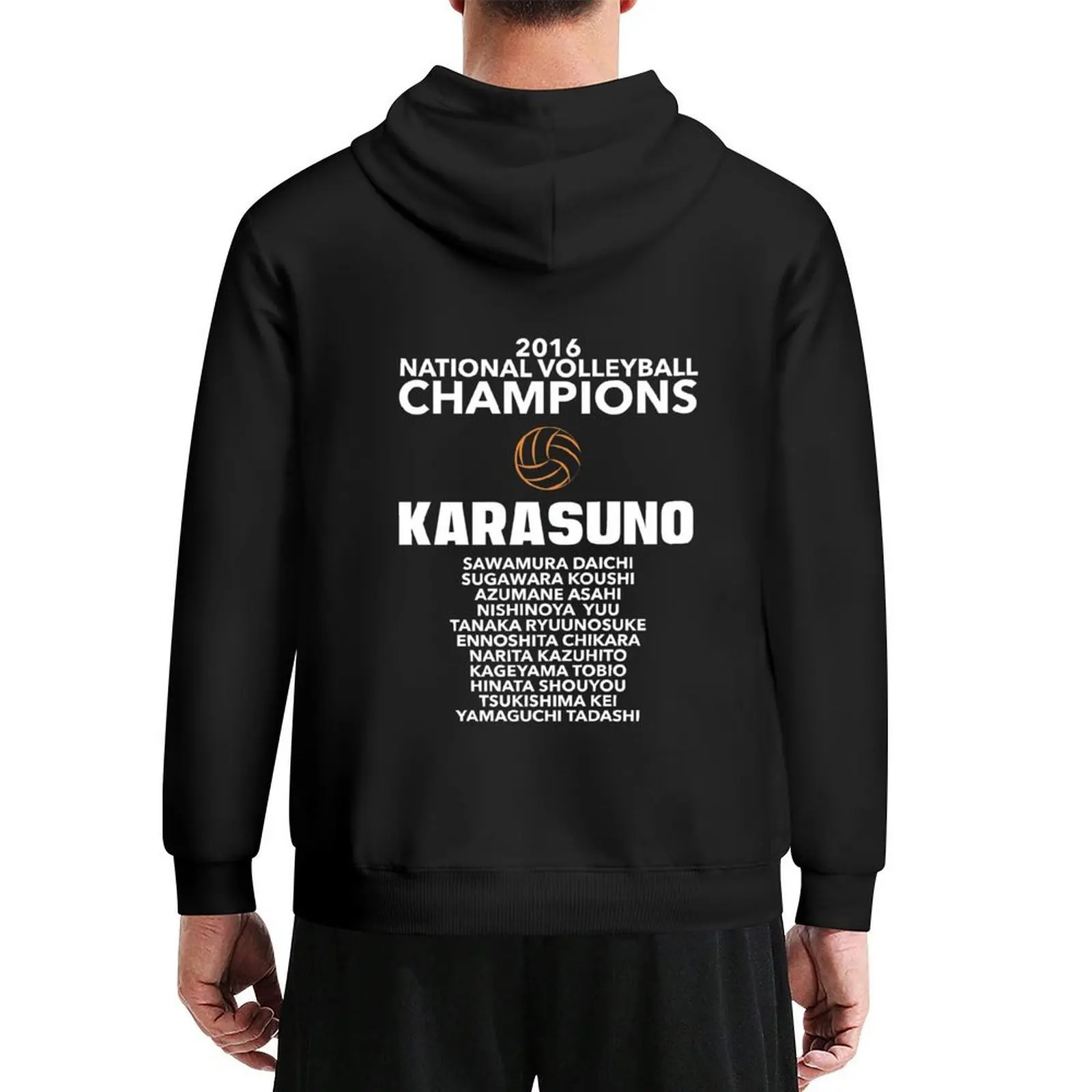 

Karasuno Champions Hoodie men's autumn clothes korean autumn clothes mens clothes autumn jacket men new in hoodies & sweatshirts