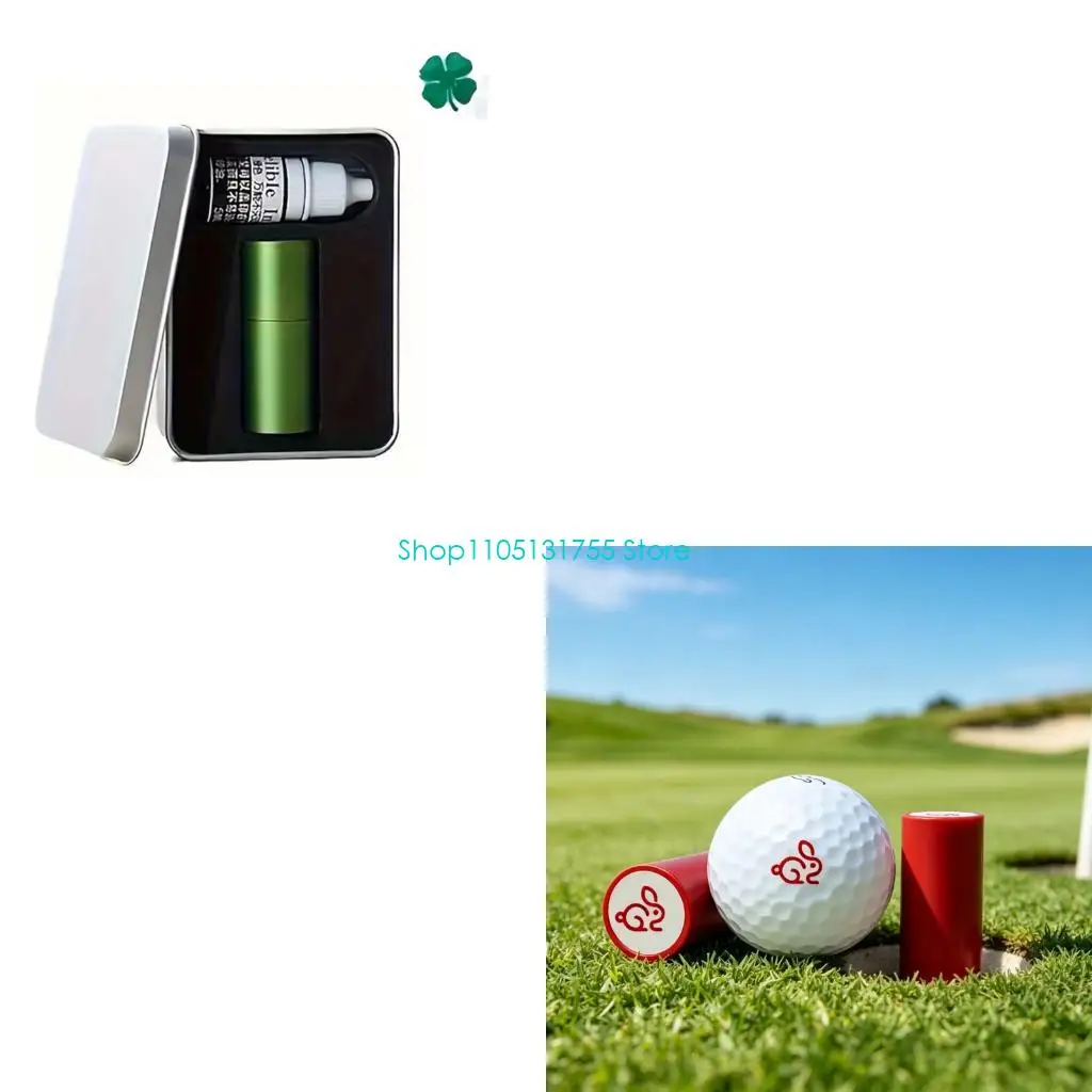 K0EF Strong Earth Friendly Golf Ball Marker With Different Patterns For Custom Marking