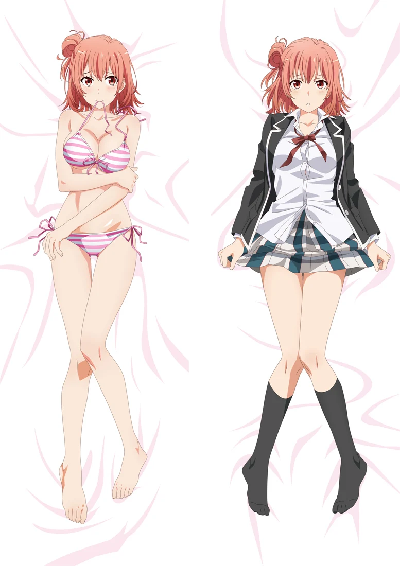 

Anime My Teen Romantic Comedy SNAFU Yuigahama Yui Dakimakura Pillow Case Hugging Body Pillow Cover Bedding Cosplay Pillowcase