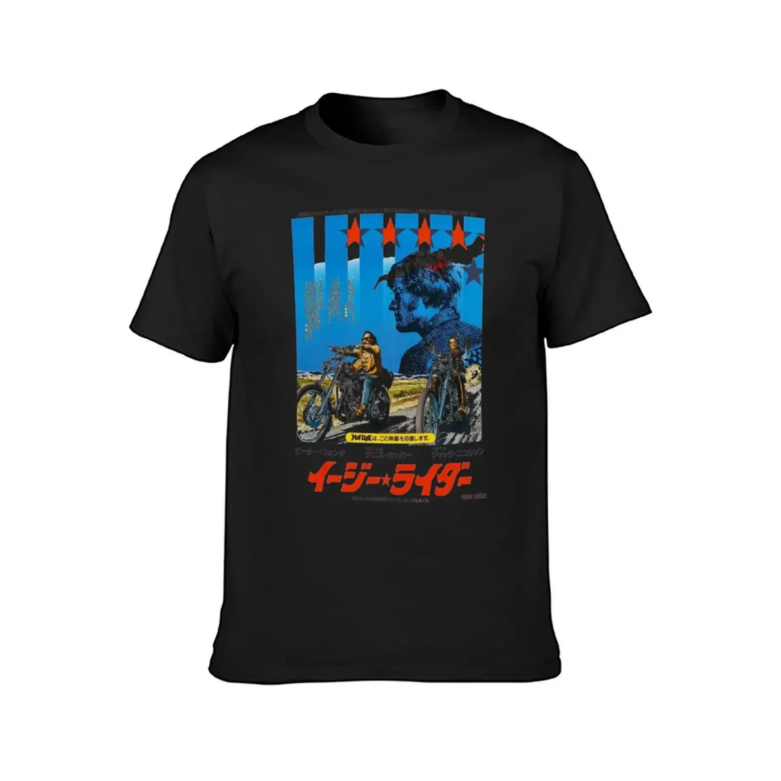 Japanese Easy Rider T-Shirt cheap stuff Short sleeve tee graphic shirts t shirt for men