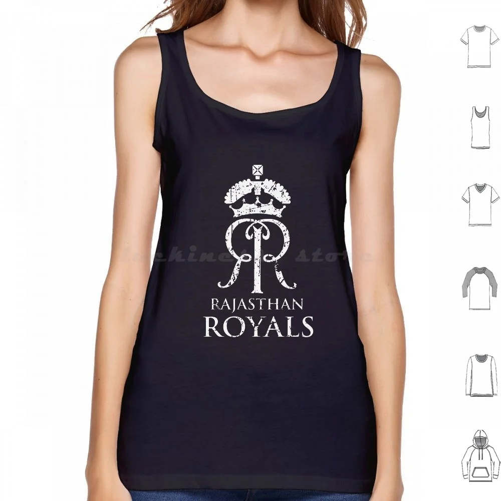 Rajasthan Royals Tank Tops Print Cotton Sunrisers Hyderabad Kolkata Knight Riders Chennai Super Kings Cricket Csk