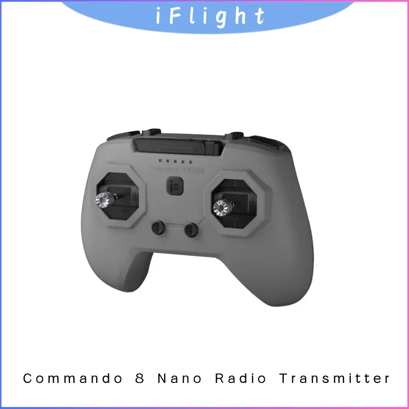 

iFlight Commando 8 Nano: ELRS 2,4 ГГц, 100 МВт, радиоуправляемый передатчик с подвесками Холла, для FPV и гоночного дрона