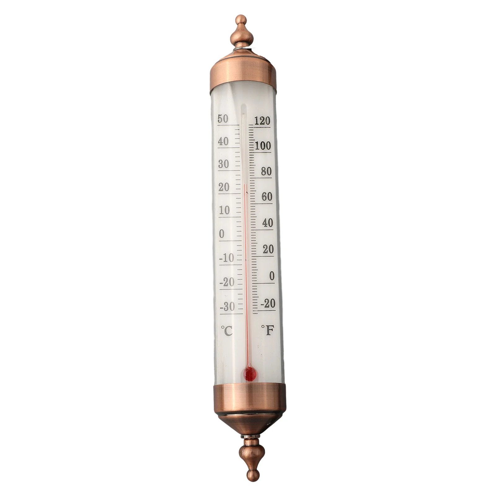 Color As Shown In The Picture Indoor Thermometer Corrosion-resistant Fahrenheit Wide Range Of Applications 10 Inch