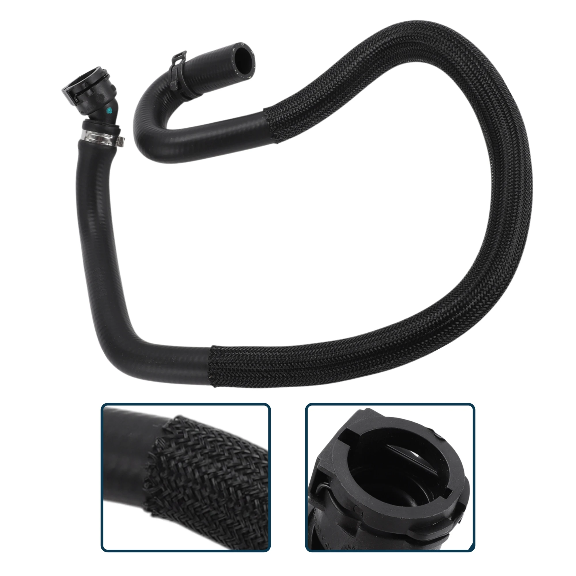 

UXCELL Radiator Hose Heater Hose No.LR123076 for Land Rover for Range Rover 2013 Rubber Coolant Pipe Black 1 Pc
