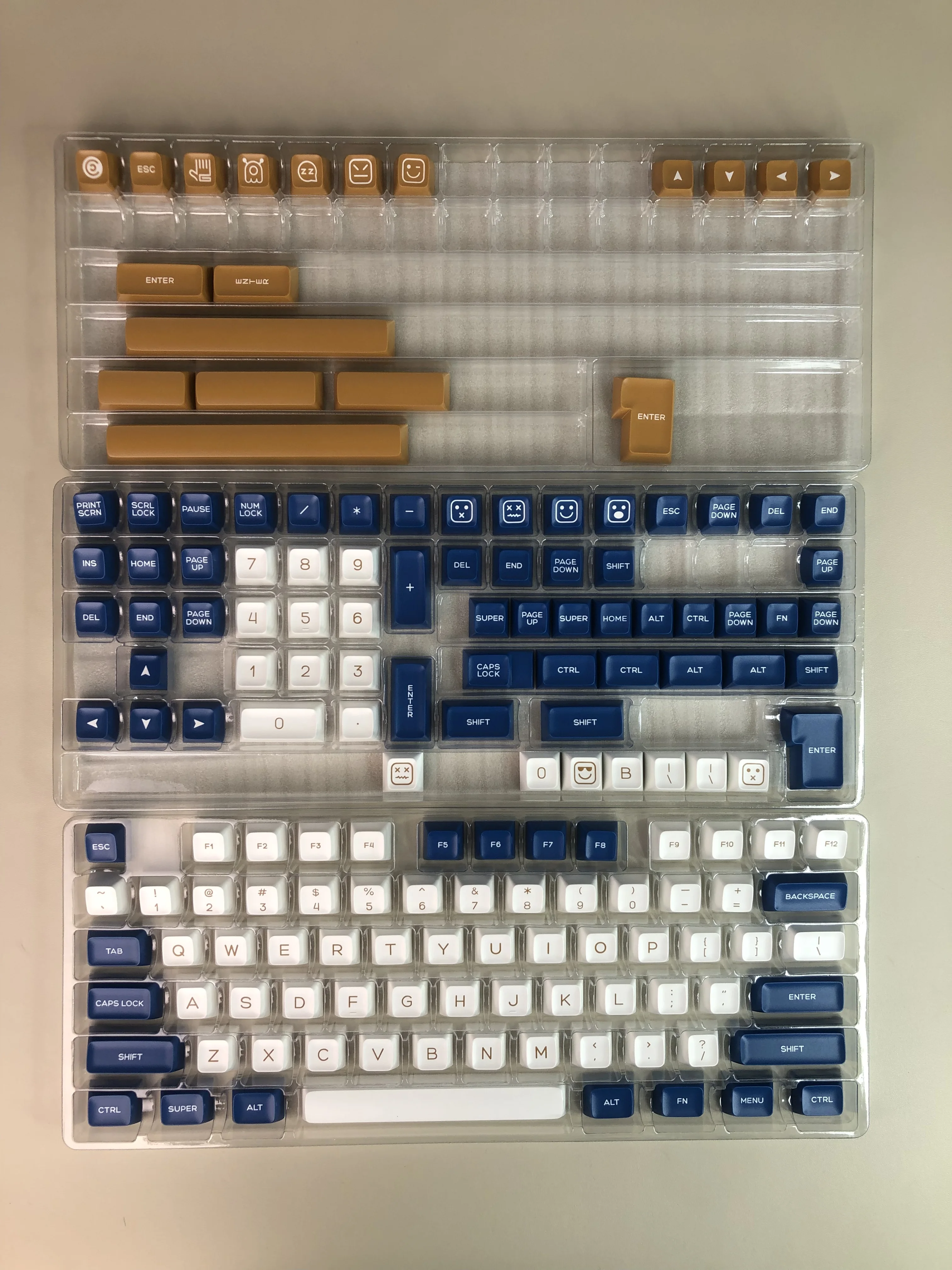 SA height PBT material three-color 160-key full set