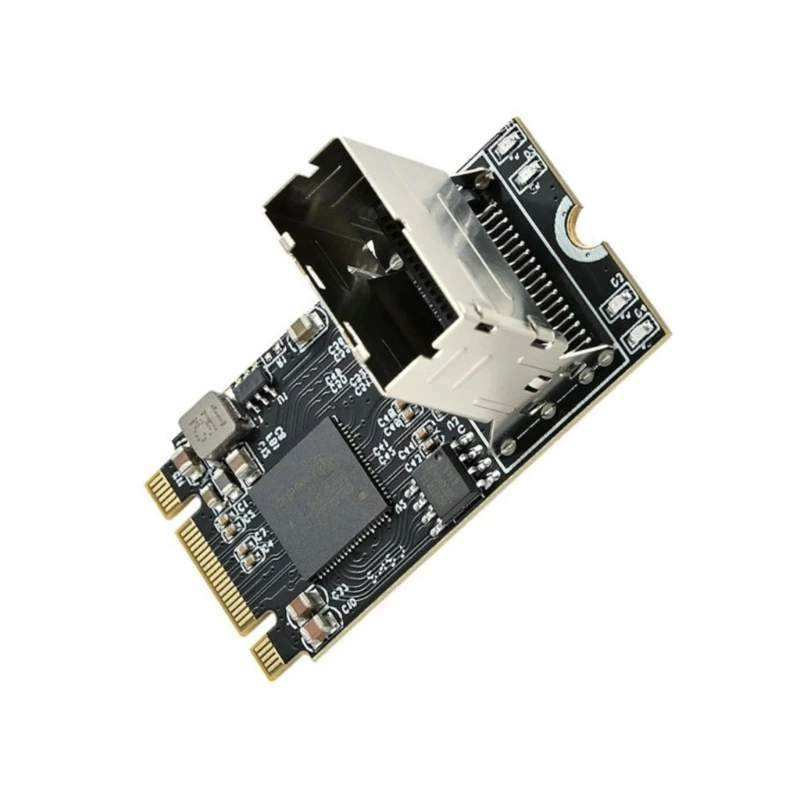 M.2 NVMe To SATAIIIการ์ดแปลง,4พอร์ตPCIe3.0 6Gbpsอลูมิเนียมฮีทซิงค์รวมDropship