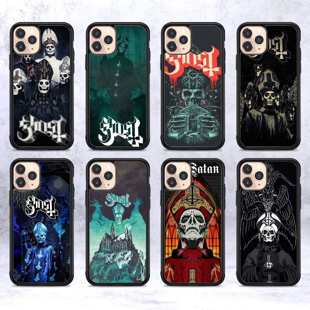 G-Ghost Heavy Metal Band Phone Case Silicone PC+TPU For Samsung S10 20 30 22 23 24 Plus Lite Ultra Cover