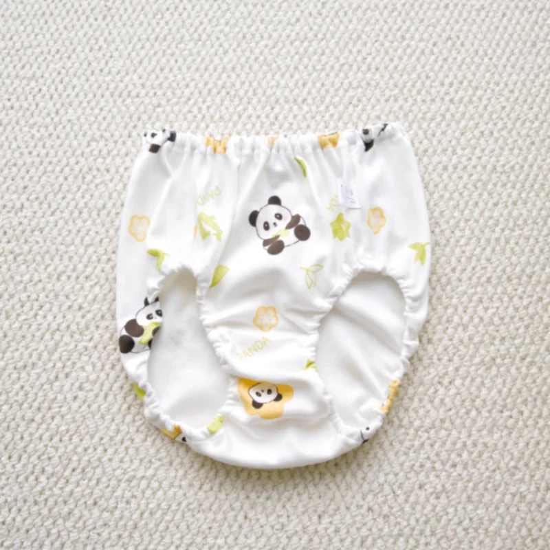 Cotton Adult Baby Underwear Bread Pants Cartoon Print Mesh Soft Comfortablet Cute Briefs ABDL Reusable Training Panties Bloomers