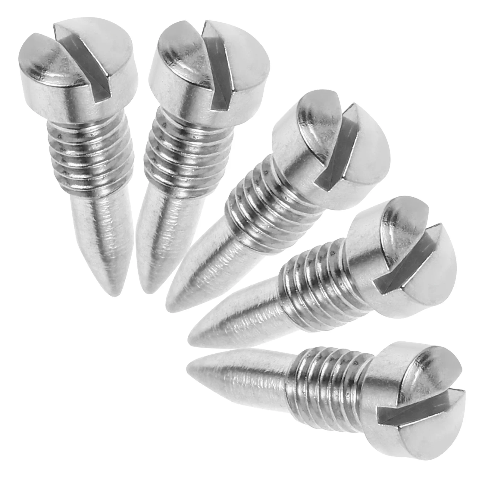

5 pcs Saxophone Neck Screw Set 3Mm Damping Screws For Alto Sax Key Shaft Stable Durable Metal Instrument Repair Maintenance Wind
