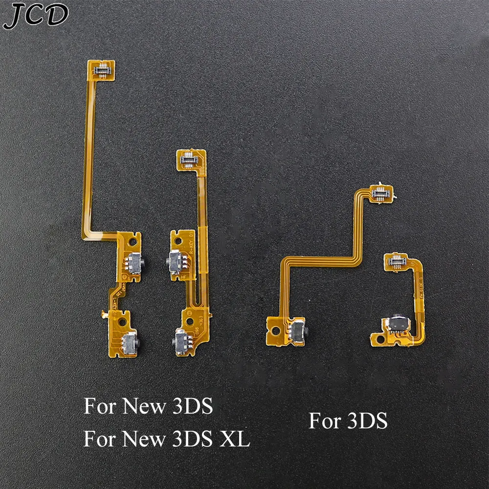 

JCD 1Set For 3DS Replacement Parts Left Right Switch L R Shoulder Button With Flex Cable For New 3DS XL LL