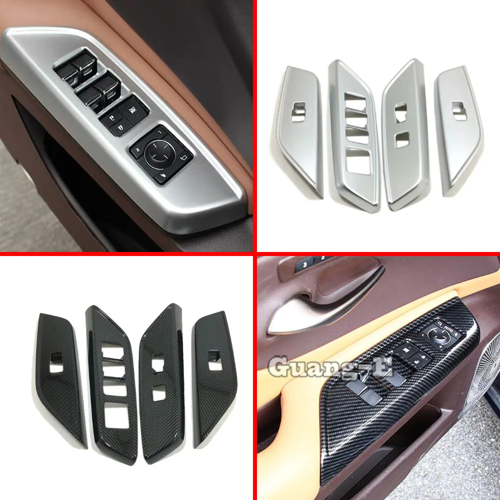 

Door Window Glass Switch Button Panel Lift Armrest Handrail Trim Frame For Lexus ES ES200 ES250 ES300 ES350 2018 2019 2020-2022