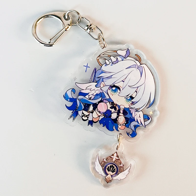 

Anime Honkai: Star Rail Firefly Robin Cosplay Pendant Cute Keychain Ambitus