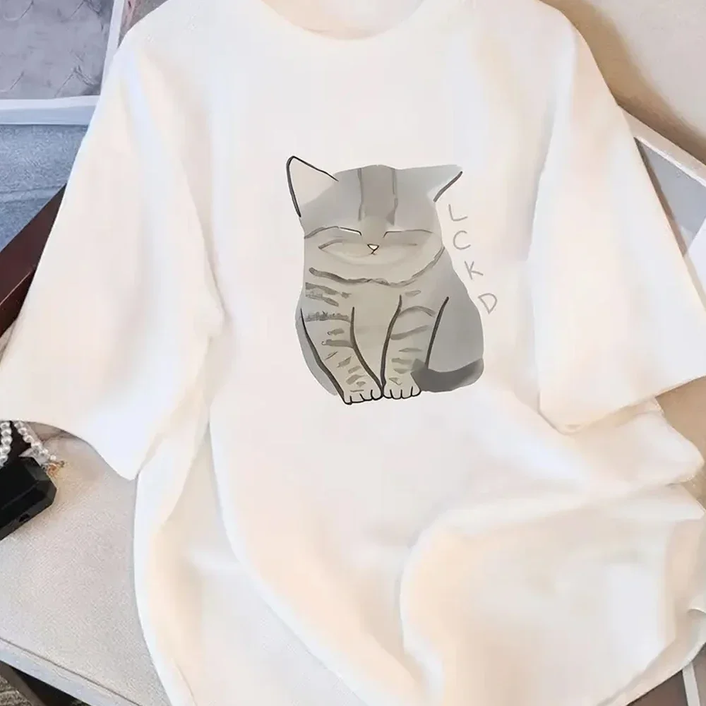 

Women's Plus Size T-shirt Graphic Short Sleeve Clothing Top, Loose and Casual, Soft and Comfortable Breathable, Outdoor Sports