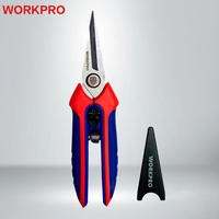 Workpro Pruning Shears Sharp Branch Pruning Scissors Non Slip Handle Secateurs Stainless Steel Garden Scissors Trimming Tools