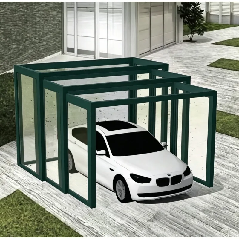 Hot Sales Foldable Smart Automatic Carport Electric Retractable Car Garage Outdoor Shelter for Park Home Courtyard Driveway