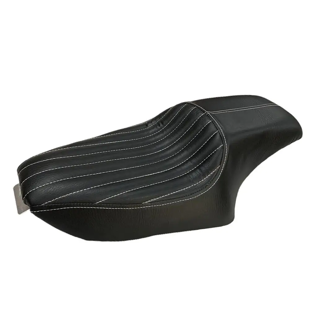 

Black Waterproof Two Piece Motorcycle Seat Soft Cushion for Front Rear Rider for 883 XL1