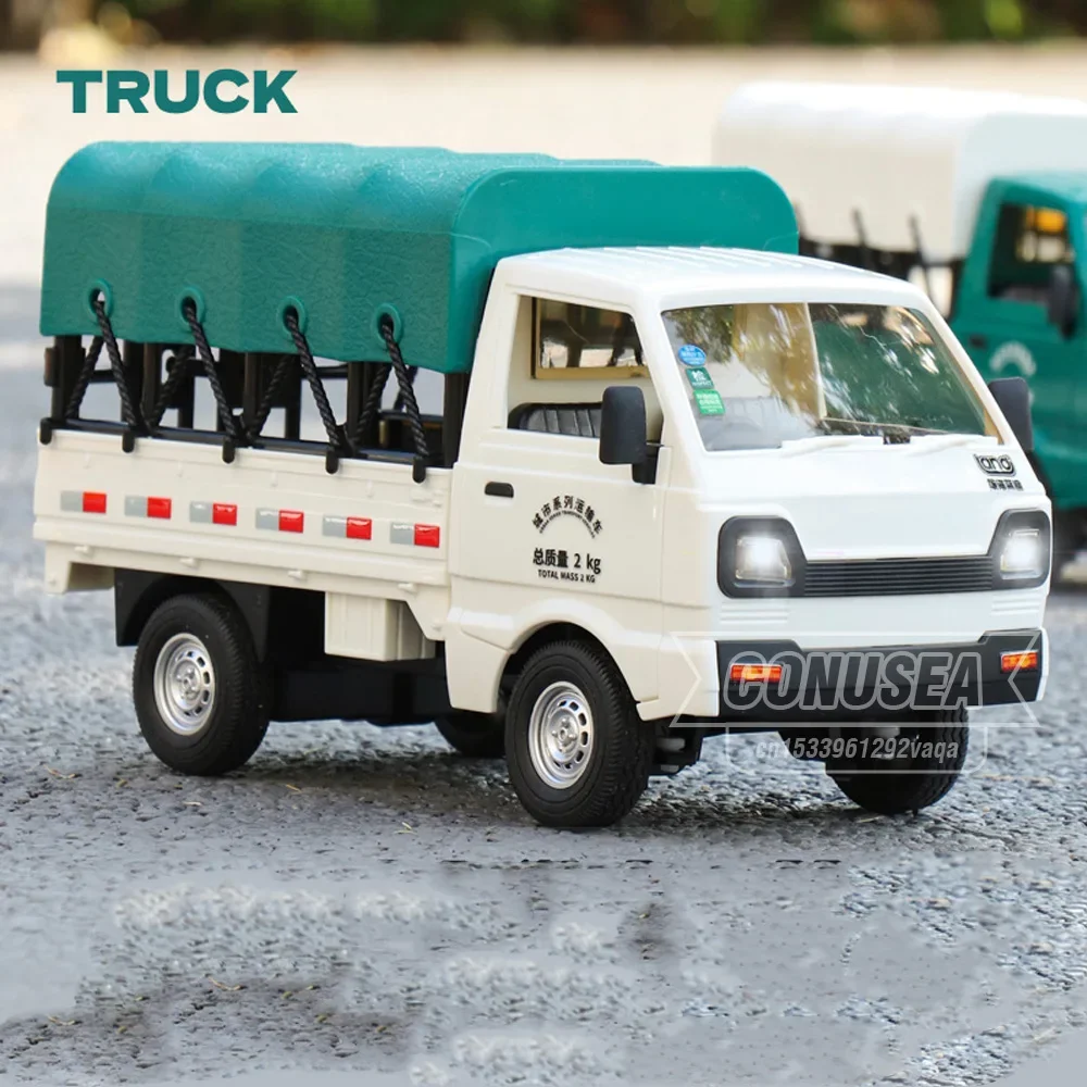 RC Truck Drift Car 2.4G Remote Control transport vehicle Cars Trucks with door open lights sounds Toys for Boys Kids Children