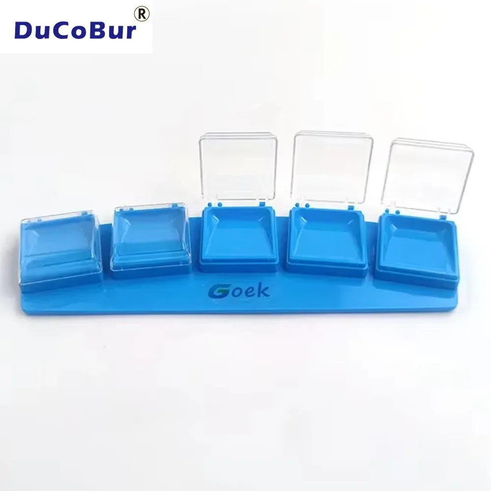 Dental Moisturizing Plastic Plate Porcelain Powder Mixing Glazed Plate Dentistry Material for Dentist Ceramic Tools Lab Supplies