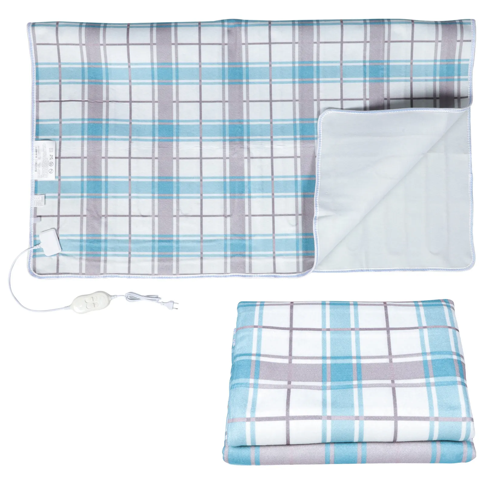 

Heated Blanket Twin Person Large Electric Heating Blanket for Bedroom Home Use Fast Warm Reusable Household Winter Mat Eu Plug