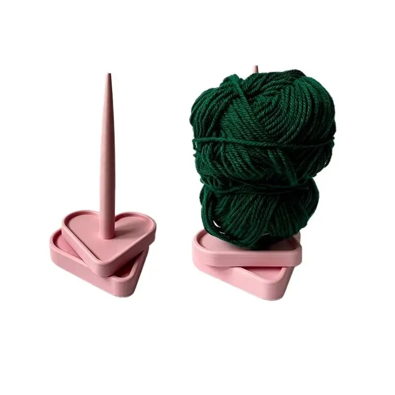 3D Printed Yarn Stand Holder Plastic: Spinning Knitting Tools Beginner Crochet Sewing Thread Spool Wool Ball Winder