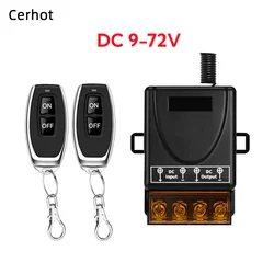 Cerhot Wireless Switch Remote Control 30A DC12V 24V 72V Car motorcycle Circuit Modification Equipment Lights Switch Water Pump