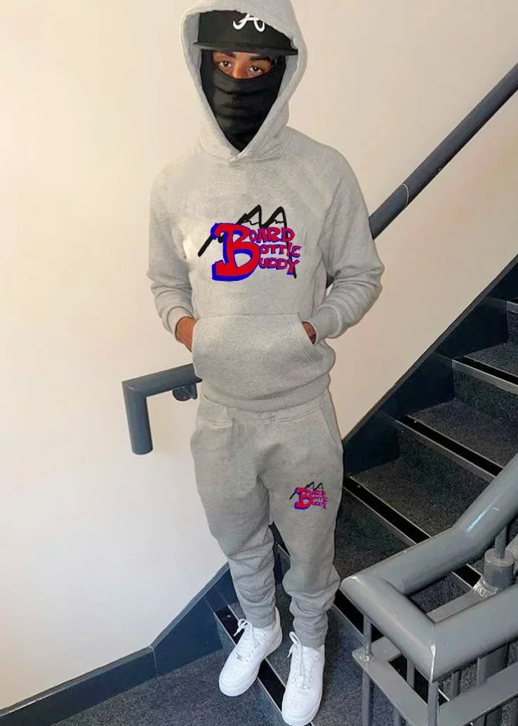 

2025 new fall new fashion hip hop men's and women's hoodie suit hoodie high quality trend sportswear suit