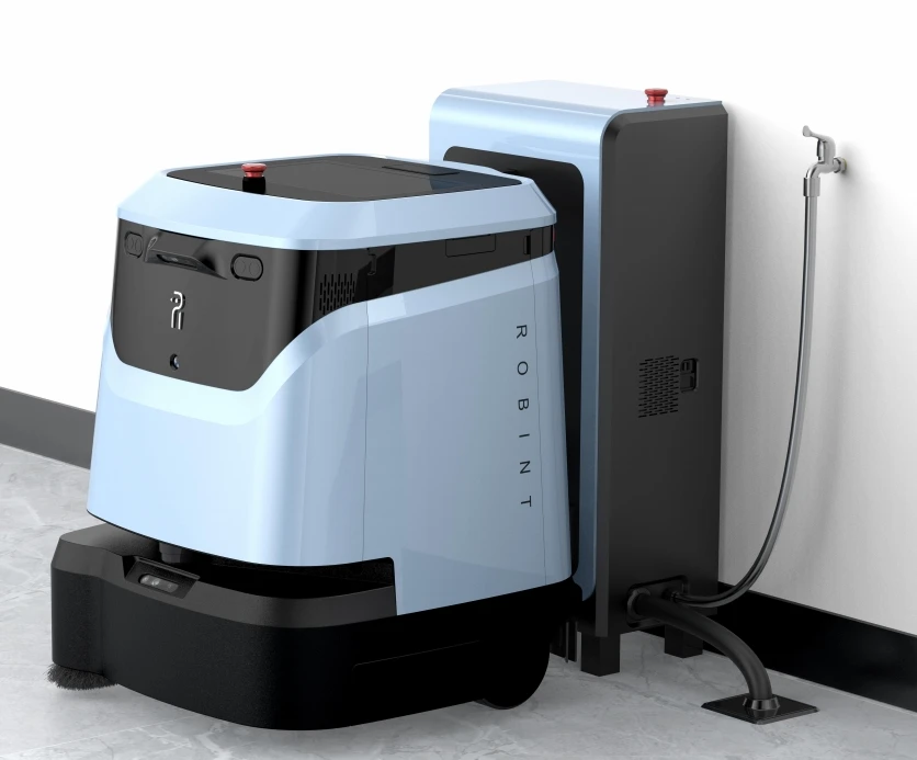 Micity Commerical Automatic Cleaning Robot Sweeper Rechargeable Floor Robot Scrubbing Sweepping Vacuum Cleaner 1500m/h