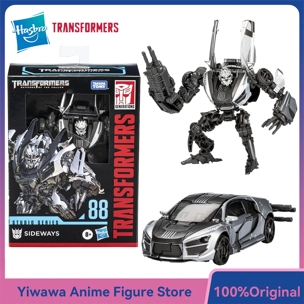 

[В наличии] Hasbro Transformers Studio Series SS88 Sideways 4,5-дюймовая Коллекционная фигурка класса Deluxe, модель с орнаментом, игрушки