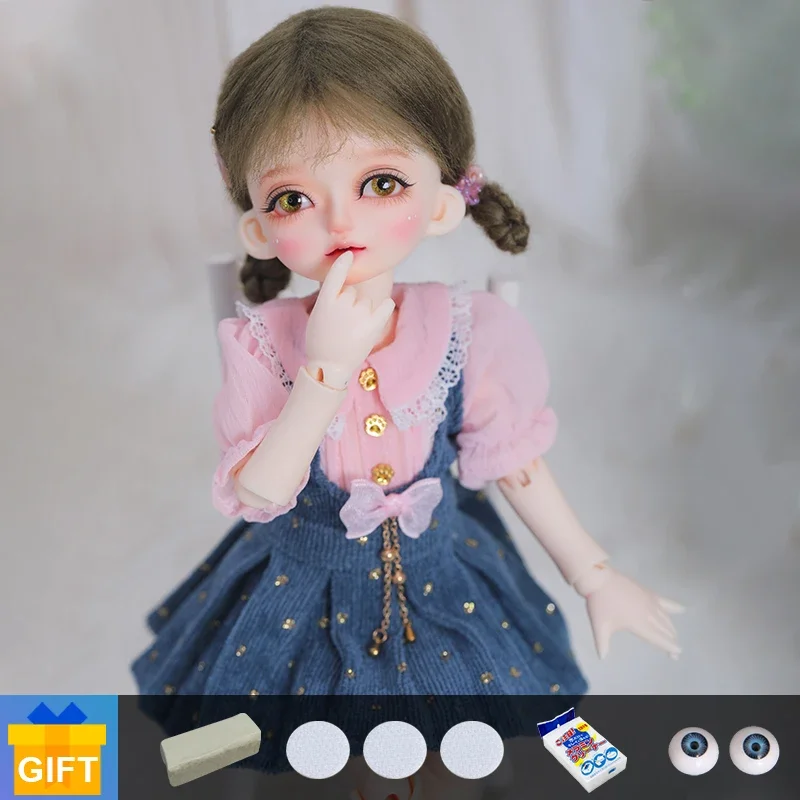 

Shuga Fairy Bina 1/6 BJD кукла, игрушки из смолы для детей, девочек, сюрприз, подарок на день рождения, Yosd 26 см, милая кукла Чу, аниме-фигурка