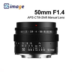 SGIMAGE 50MM F1.4カメラレンズAPS-C大口径標準プライムSony E Fuji X Canon EF-M/RF NIKON Z M43 Lマウントカメラ 8ベストセールスレンズキヤノンRF -№7