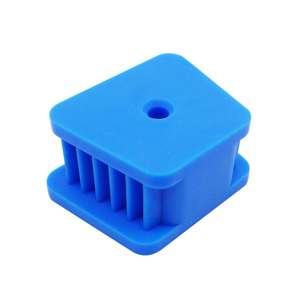 10pcs Dental Silicone Occlusal Retractor Pad Mouth Opener Silicone Bite Pad Blocks Mouth Prop Cheek Retractors Cheek Bite Prop