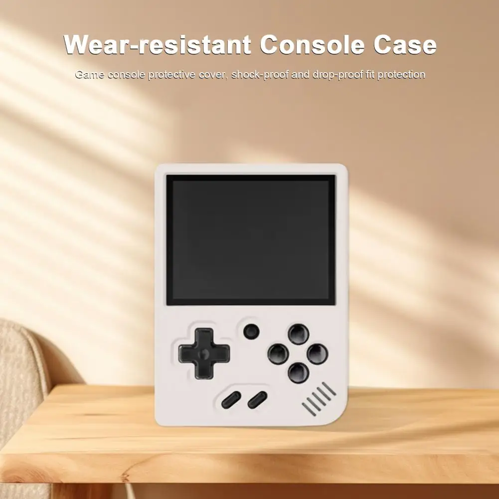 Game Console Protective Case Game Console Case Silicone Protective Case for Miyoo Mini Plus Console Dustproof Shockproof Sleeve