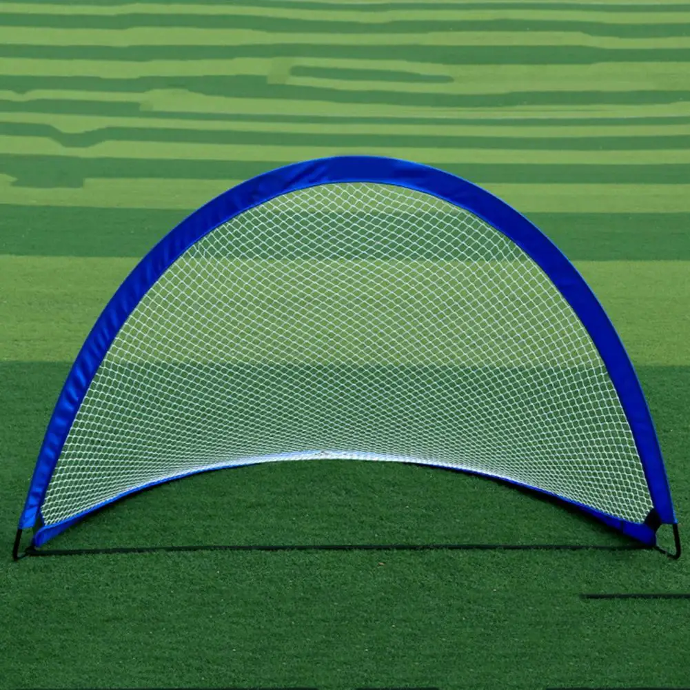 Imported Net Fiber Pole Bracket Foldable Soccer Goal Net for Free Kick Practice Target Training Durable Outdoor for Kids